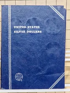 Carpeta de monedas de dólar de plata Whitman de colección de Estados Unidos libro sin fecha 9025 EE. UU. - Imagen 1 de 4
