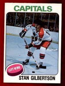 1975-76 O-Pee-Chee #382 Stan Gilbertson UER/(Photo actually/Denis Dupere EXMT - Picture 1 of 2