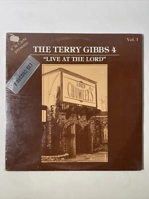 Rare Sealed The Terry Gibbs 4 'Live at Lord Chumley's' 2-LP - Imagem 1 de 4