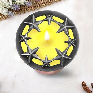 Candle Toppers Scented Candles Cover, Shade Sleeves for Candle Jars Lid Gifts - Picture 1 of 5