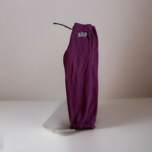 Gap Jogger Sweatpants Women’s Sz M Tall Purple Pockets Comfort Stretch New! Read - Picture 1 of 11