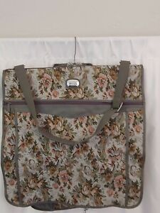 Vintage Jordache Tapestry Clothing Travel Bag Soft Hanging Garment Suit Dress