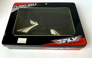 NOS Fly Racing Flight/Kidney Belt Black & White : #360-1612Y - Youth Size - Bild 1 von 10