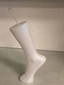 Adult Women's Plastic Foot Mannequin Sock Display - Picture 1 of 1