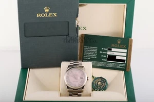Rolex Day-Date 36mm Presidential 118239 18k White Gold-Pink Roman-Box & Paper - Picture 1 of 5