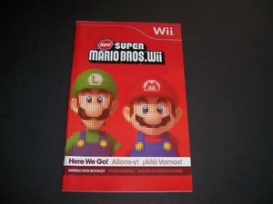 Manuale istruzioni originale per Nintendo Wii - NUOVO SUPER MARIO BROS. - Foto 1 di 2