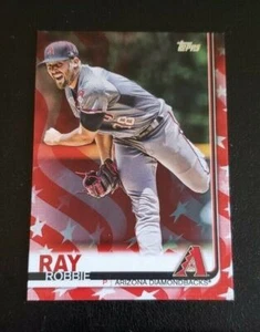 Robbie Ray Independence Day 2019 Topps Series 1 Diamondbacks/76 #165 SSP - Imagen 1 de 2