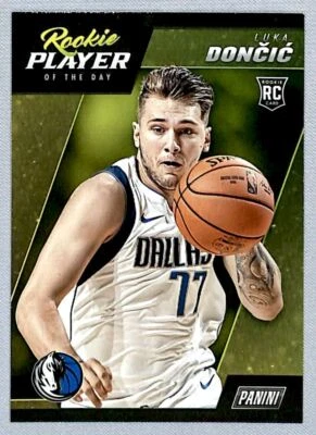 2018-19 Panini Player of the Day Luka Doncic Rookie #R3 Dallas Mavericks - Image 1 of 2