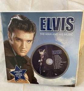 ELVIS: The Man & His Music CD 64 pg Book Rockabilly Rock & Roll - Picture 1 of 7