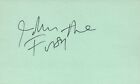John Forsythe Actor 1975 $10000 Pyramid Tv Movie Autographed Signed Index Card