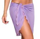 Women Sarong Skirt Wrap Short Cover Pareo Swim Beach Bikini Beachwear up NEW