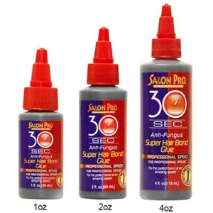 Salon Pro 30 Sec Anti Fungus Super Hair Bond Kleber 30ml / 60ml / 118ml - Bild 1 von 5