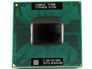 Intel Core 2 Duo CPU 2.0 GHz / 4M / 800 Mhz T7300 Mobile Processor SLA45 - Picture 1 of 2