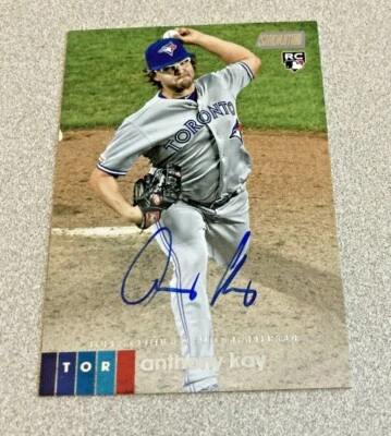 2020 Stadium Club RC Auto #AAKA Anthony Kay Blue Jays - Image 1 of 2