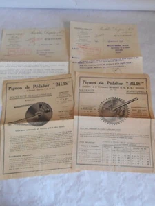 vintage Cycling brochure rachlis dupin cie Bilis Cogs gears 1924 tour de france - Picture 1 of 4