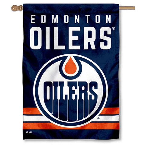 NHL Edmonton Oilers House Flag and Banner Cover