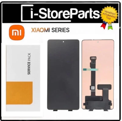 DISPLAY LCD ORIGINALE SERVICE PACK XIAOMI NOTE 12 PRO 5G 22101316C TOUCH VETRO