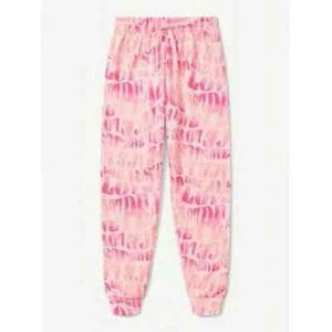 Justice Girls SIZE M 10 Fleece Jogger Pant, COLOR PINK NWT - Picture 1 of 3