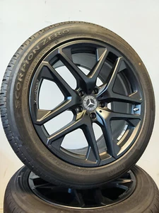 4 neumáticos de verano 285 45 R21 Mercedes Clase G W463 21" AMG llantas de aluminio como nuevas - Imagen 1 de 3