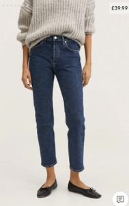 Slim jeans Mango Blue size 32 FR in Cotton - 11561436