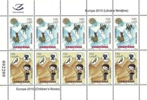 2010 Europa CEPT - Albania - minisheet - Picture 1 of 1