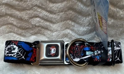 Collar de perro increíble cinturón de seguridad de Spider-Man cinturón de seguridad Marvel Comics Foto 1 de 4
