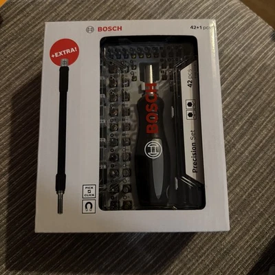 Bosch 43 Piece Precision Screwdriver Bit Set 2607002837 - Image 1 of 2