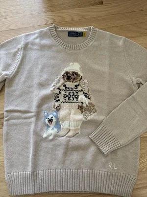 Suéter para mujer Polo Ralph Lauren Bear cuello redondo XL Foto 1 de 4
