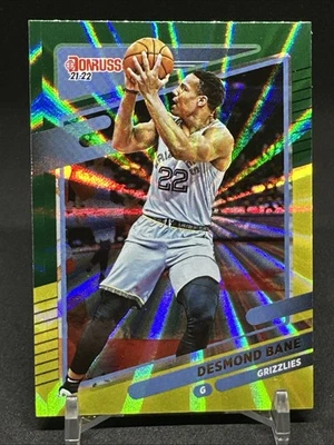 2021-22 Donruss Holo Green and Yellow Laser #44 Desmond Bane🏀🔥🔥 - Image 1 of 4