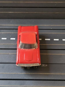 AURORA T-JET RED FALCON RED RED ROOF SLOT CAR THUNDERJET WOW - Picture 1 of 3