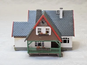 AUHAGEN 12225 H0/TT CASA FORESTAL terminado de construir VINTAGE COLECCIONISTA MODELISMO FERROVIARIO AMS  - Imagen 1 de 6