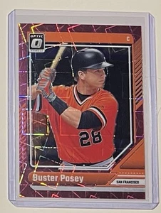 K311.041 - 2024 Donruss Optic Pink Velocity #97 Buster Posey #/79 - Bild 1 von 3