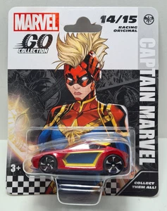 Marvel Go Collection Red Captain Marvel Racing Original Sealed Vietnam - Picture 1 of 5