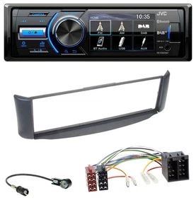 JVC Bluetooth MP3 USB DAB Autoradio für Smart ForTwo 450 grau ohne Metallschacht - Bild 1 von 10