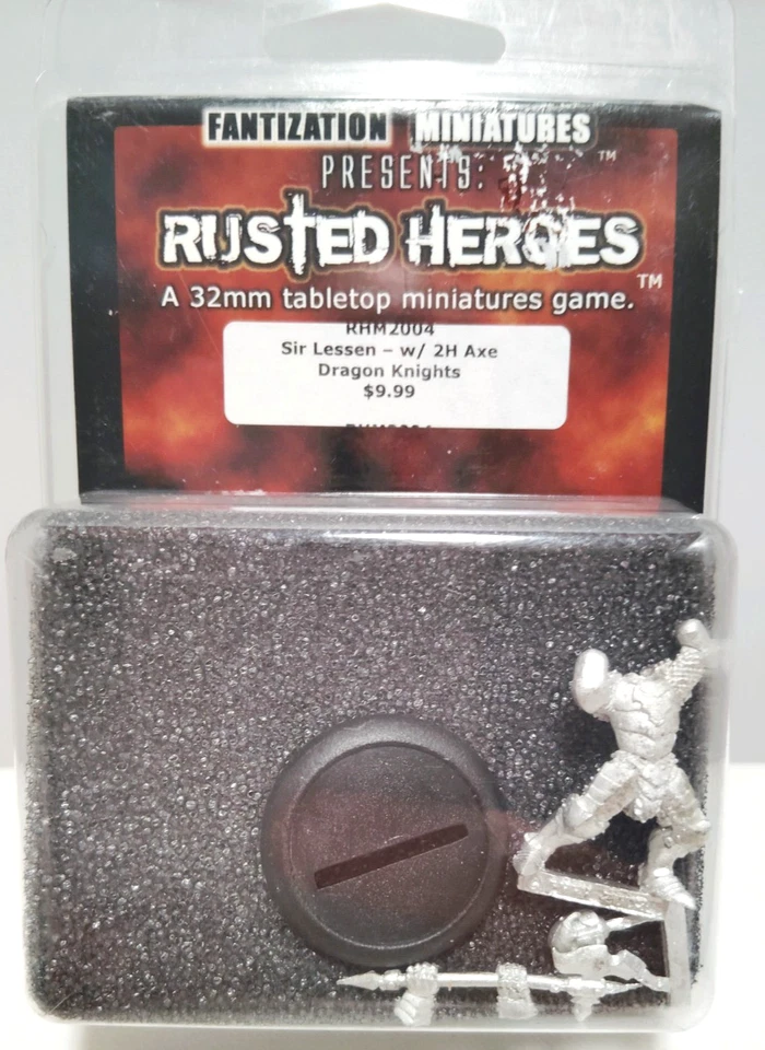 Rusted Heroes RHM2004 Sir Lesses - con Hacha 2H Caballeros Dragón Foto 1 de 1