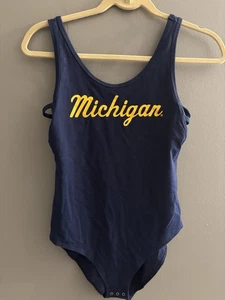 Victoria Secret Pink University Of Michigan Body Suit Small VS Sexy - Picture 1 of 7