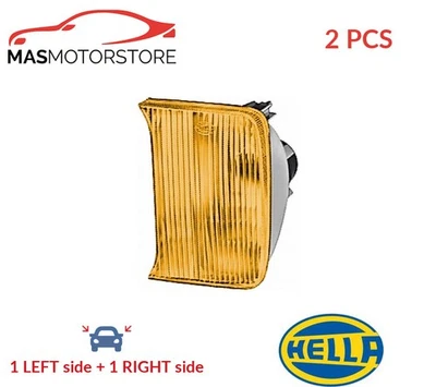 INDICATOR LIGHT BLINKER LAMP PAIR HELLA 2BA 003 975-041 2PCS FOR MERCEDES-BENZ - Image 1 of 4