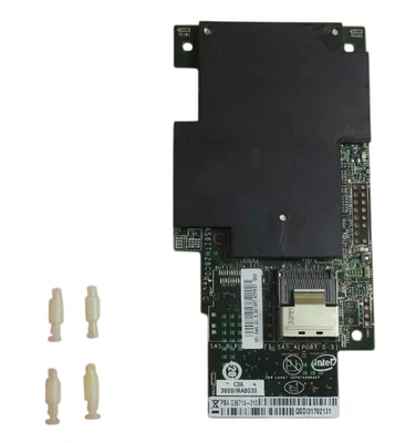 Intel Integrated RAID Controller Module S6i SAS G36714-310 + Motherboard Mounts - Image 1 of 4