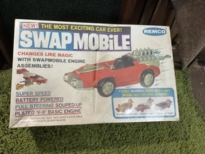 1967 Remco Swapmobile  Battery Operated Build A Race Car NOS MIB Sealed - Picture 1 of 10