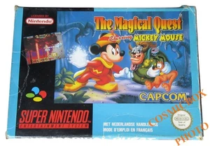 The MAGICAL QUEST Mickey Mouse complet snes super nes cartouche Nintendo PAL VF - Picture 1 of 8