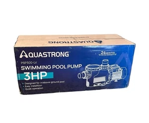 Aquastrong 3HP In Above Ground Pool Pump- Timer Filter Basket 9,350GPH 115v NEW - Picture 1 of 2