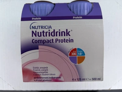 48x Nutricia Fortimel, Nutridrink Compact Protein 125 Ml, Mix MHD 08/2026 - Bild 1 von 4