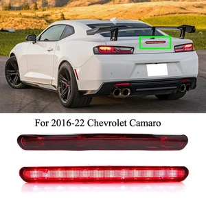 84330249 Para Chevy Camaro 2016-2022 Rojo LED Tercera Luz de Freno con Flash Rápido - Imagen 1 de 9