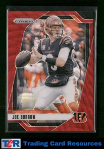 2024 Panini Prizm #55 Joe Burrow Red Wave #/149 - Picture 1 of 2