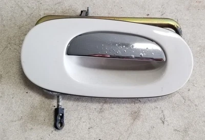 Jaguar XJ8 XJR 1998 A 2003 VDP RH manija de puerta exterior delantera trasera blanca cromada Foto 1 de 4