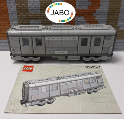 ( C 12 ) Lego 10025-1 Santa Fe Waggon mit BA Eisenbahn TRAIN für RC 9V 12V - Bild 1 von 4