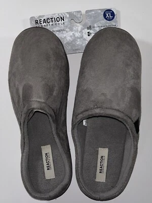 KENNETH COLE Reaction Memory Foam Comfort Slipper Indoor/Outdoor Size XLGray NEW - Image 1 of 4