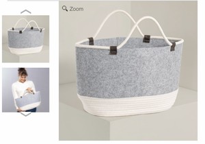 felt storage tote thirty one