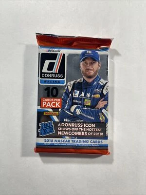 2018 Panini Donruss Racing Nascar Factory Sealed HOT PACK! Relic/Auto/Tire? RC? - Image 1 of 2