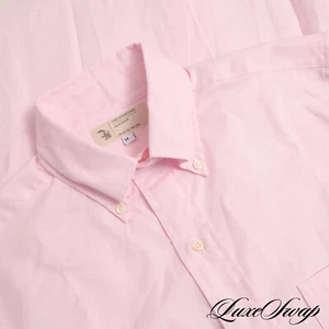 NWT #1 MENSWEAR The Armoury Made in USA Isaac Pink Oxford Cloth OCBD Shirt 14.5 - Picture 1 of 7